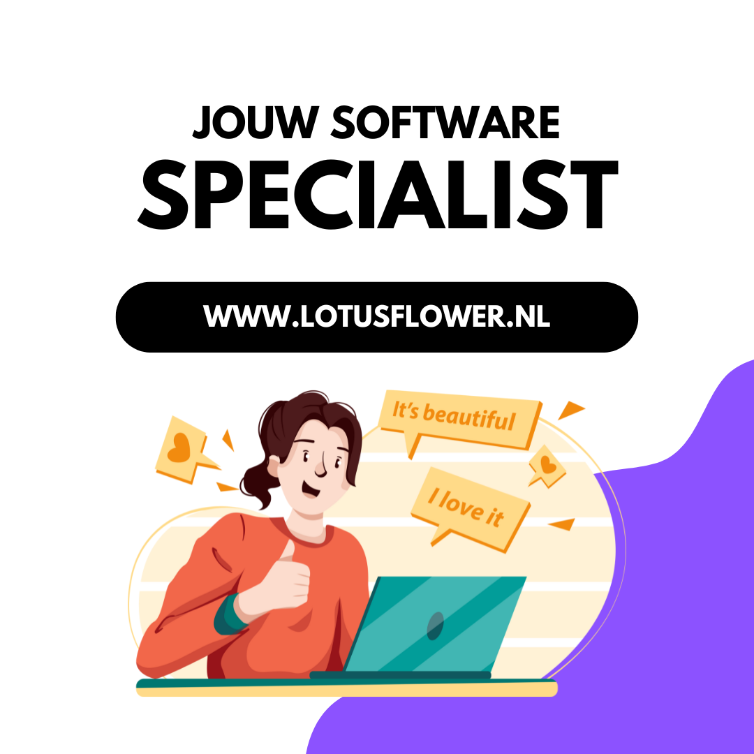 Jouw Software Specialist - www.lotusflower.nl